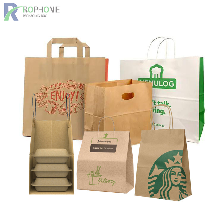 Túi đựng đồ ăn trưa bằng giấy